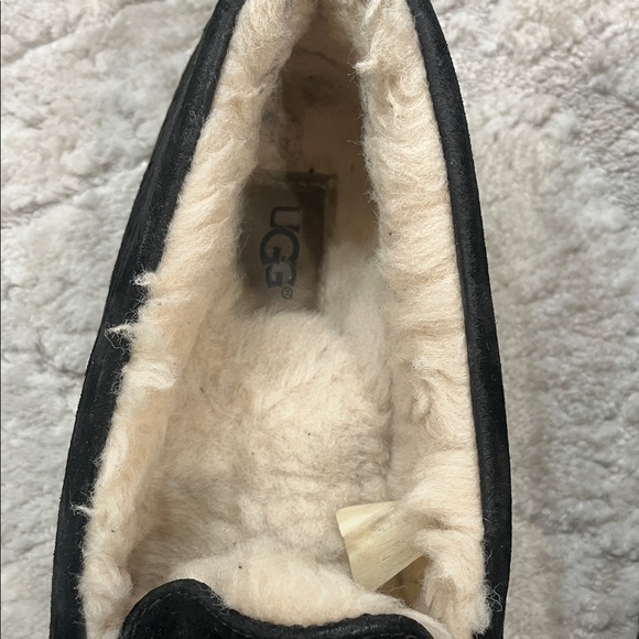 UGG Ansley Women's Black Loafer with Rhinestone Detail - Picture 6 of 10